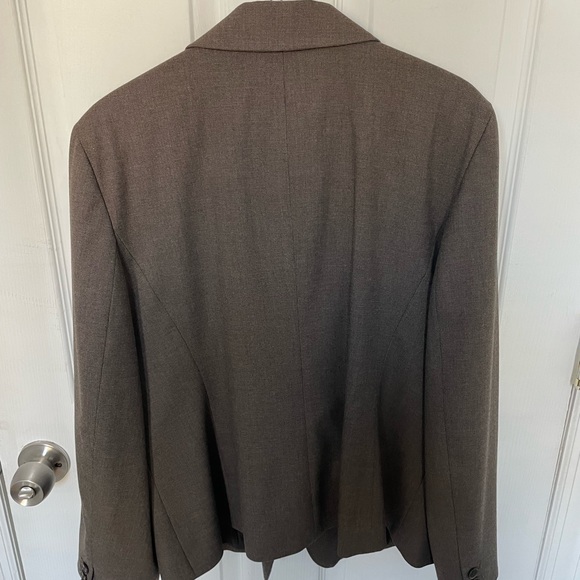 Ann Taylor Brown Blazer - Picture 3 of 3